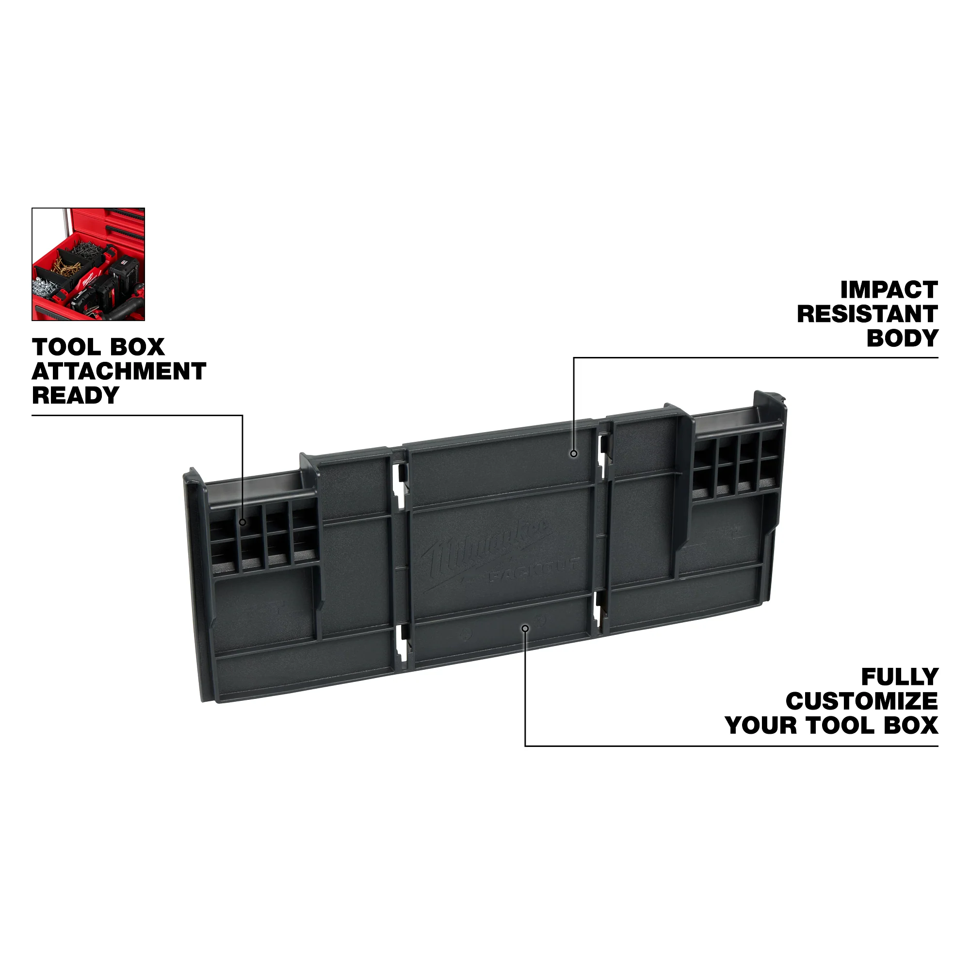 Milwaukee 48-22-8047 Divider for PACKOUT Drawer Tool Boxes - Image 3