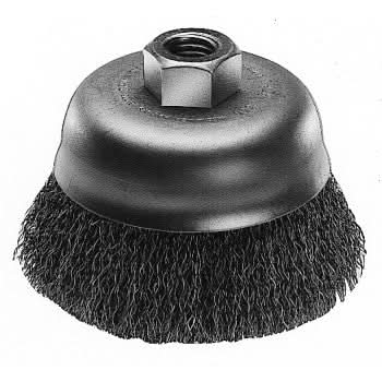 Milwaukee 48-52-1300 4″ Crimped Wire Cup Brush- Carbon Steel