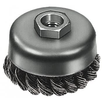 Milwaukee 48-52-5040 3″ Knot Wire Cup Brush – Carbon Steel