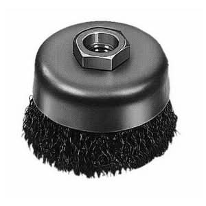 Milwaukee 48-52-5060 3″ Crimped Wire Cup Brush- Carbon Steel