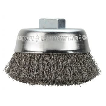 Milwaukee 48-52-5065 3-1/2″ Crimped Wire Cup Brush- Carbon Steel