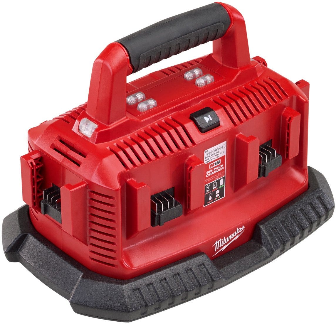 Milwaukee 48-59-1806 M18 6-Bay Sequential Charger (PROMO) - Image 1