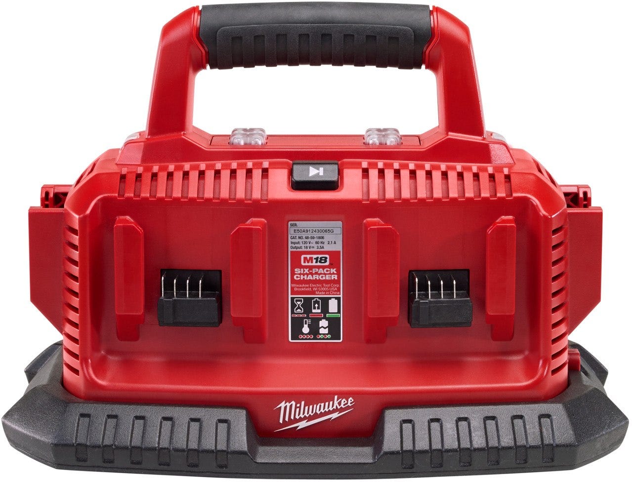 Milwaukee 48-59-1806 M18 6-Bay Sequential Charger (PROMO) - Image 2