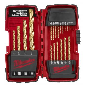 Milwaukee 48-89-1105 20 Piece Titanium Drill Bit Set - Image 1