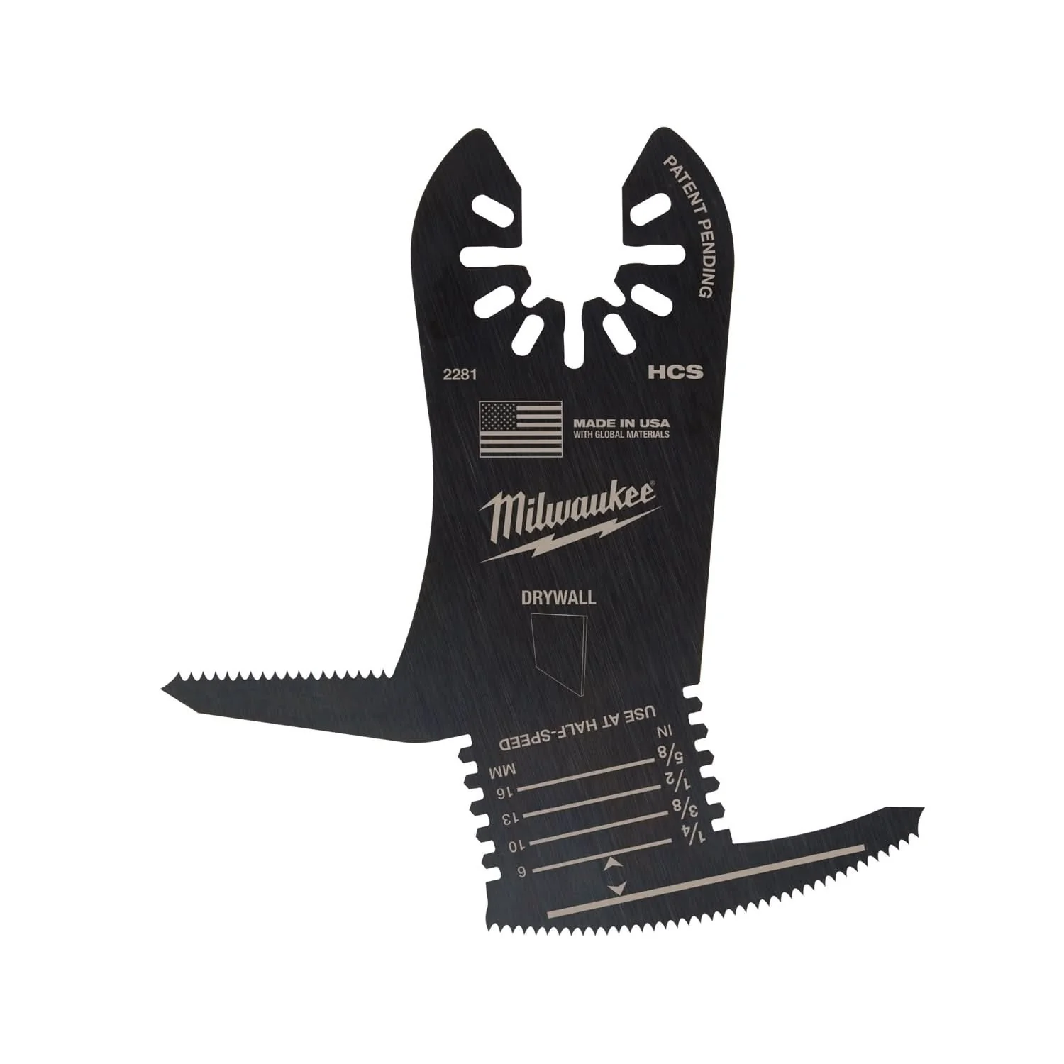 Milwaukee 49-25-2281 Open-Lok 5-In-1 Drywall Blade, 1-Pack - Image 1