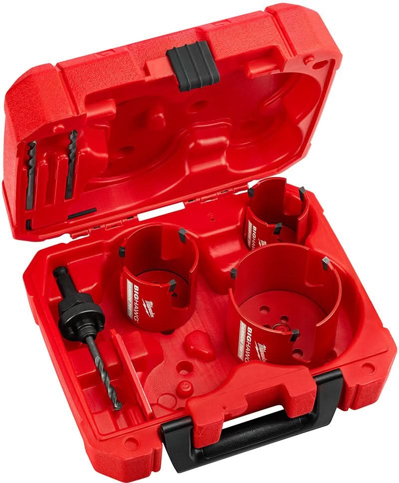 Milwaukee 49-56-9280 7-Piece BIG HAWG with Carbide Teeth Kit (PROMO) - Image 2