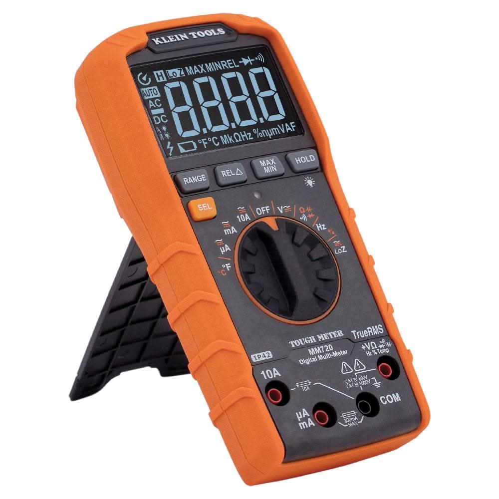 Klein Tools MM720 1,000V TRMS Auto-Ranging Digital Multimeter - Image 2
