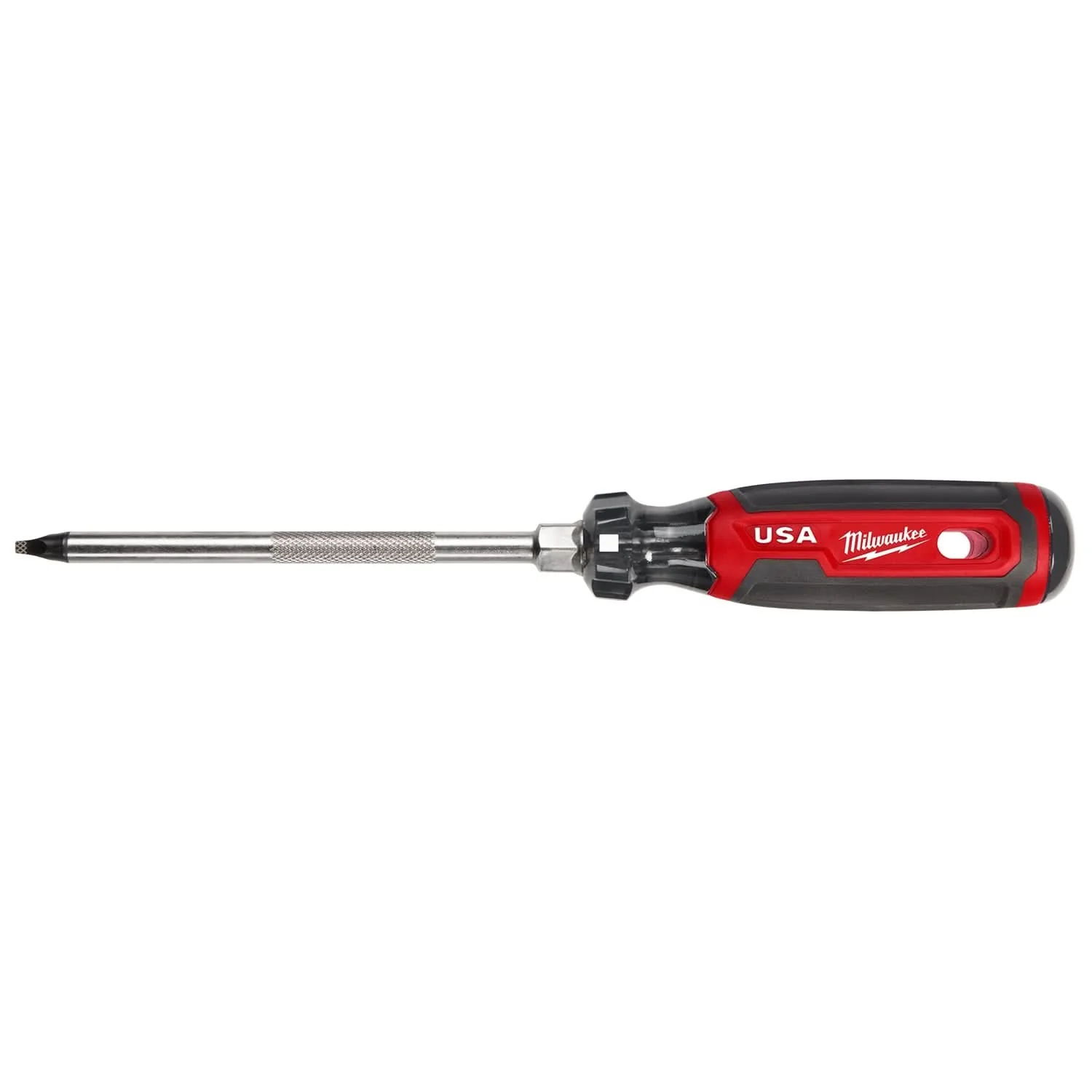 Milwaukee MT219 #3 Square 6" Cushion Grip Screwdriver (Made in the USA) - Image 1