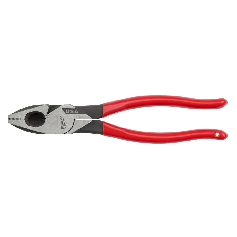 Milwaukee MT500 9" Lineman's Dipped Grip Pliers (Made in the USA) - Image 1