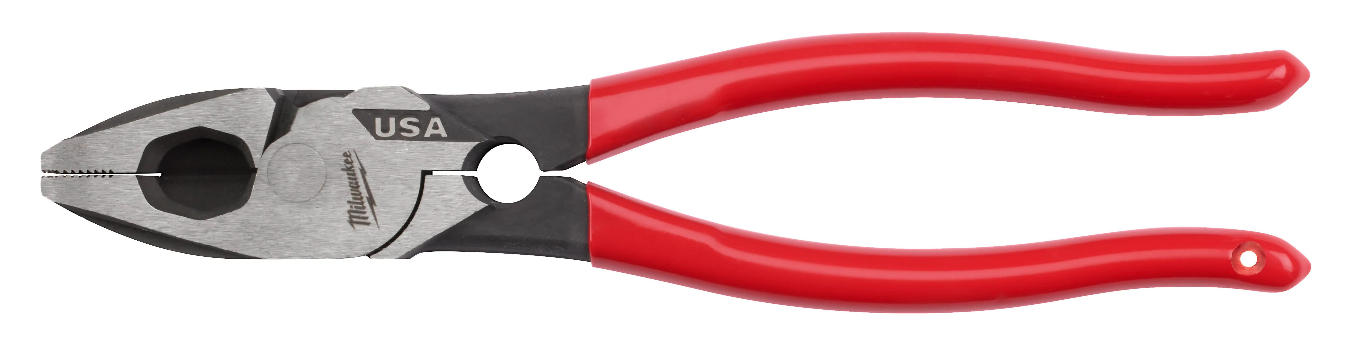 Milwaukee MT500 9" Lineman's Dipped Grip Pliers (Made in the USA) - Image 3