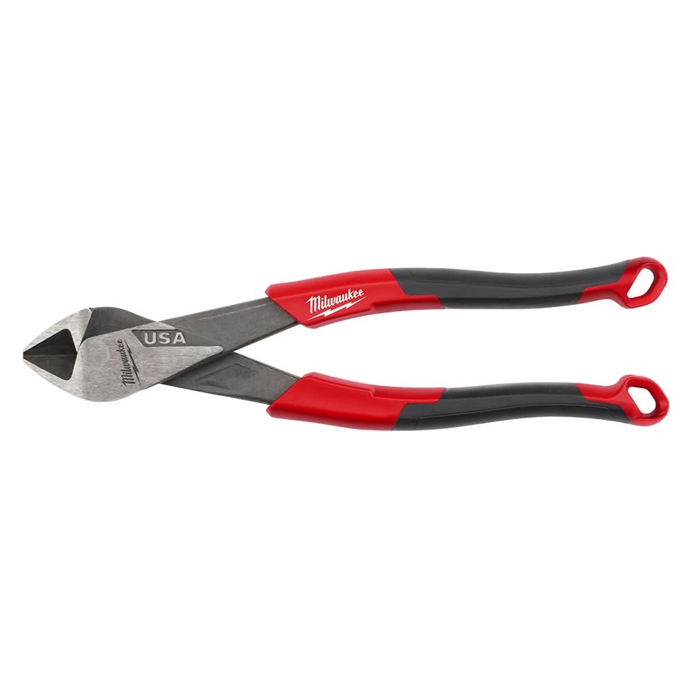 Milwaukee MT558 8" Diagonal Comfort Grip Cutting Pliers (Made in the USA) - Image 1