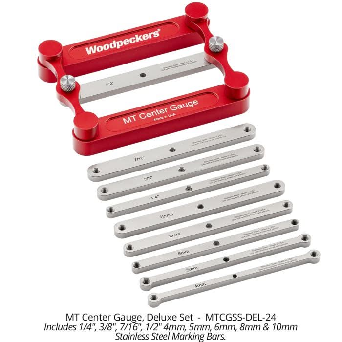 Woodpeckers MTCGSS-DEL-24 MT CENTER GAUGE SS – DELUXE
