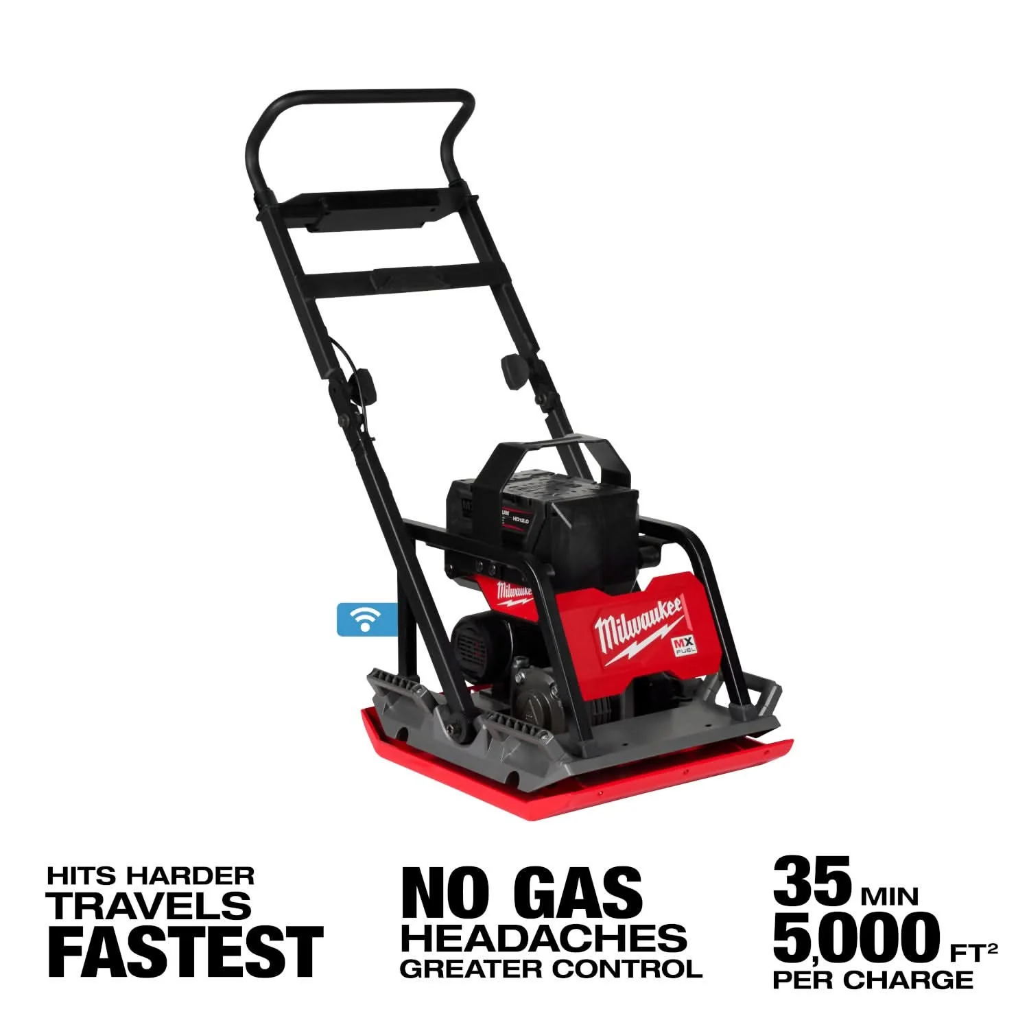 Milwaukee MXF220-2HD MX FUEL 20" Plate Compactor Kit - Image 3