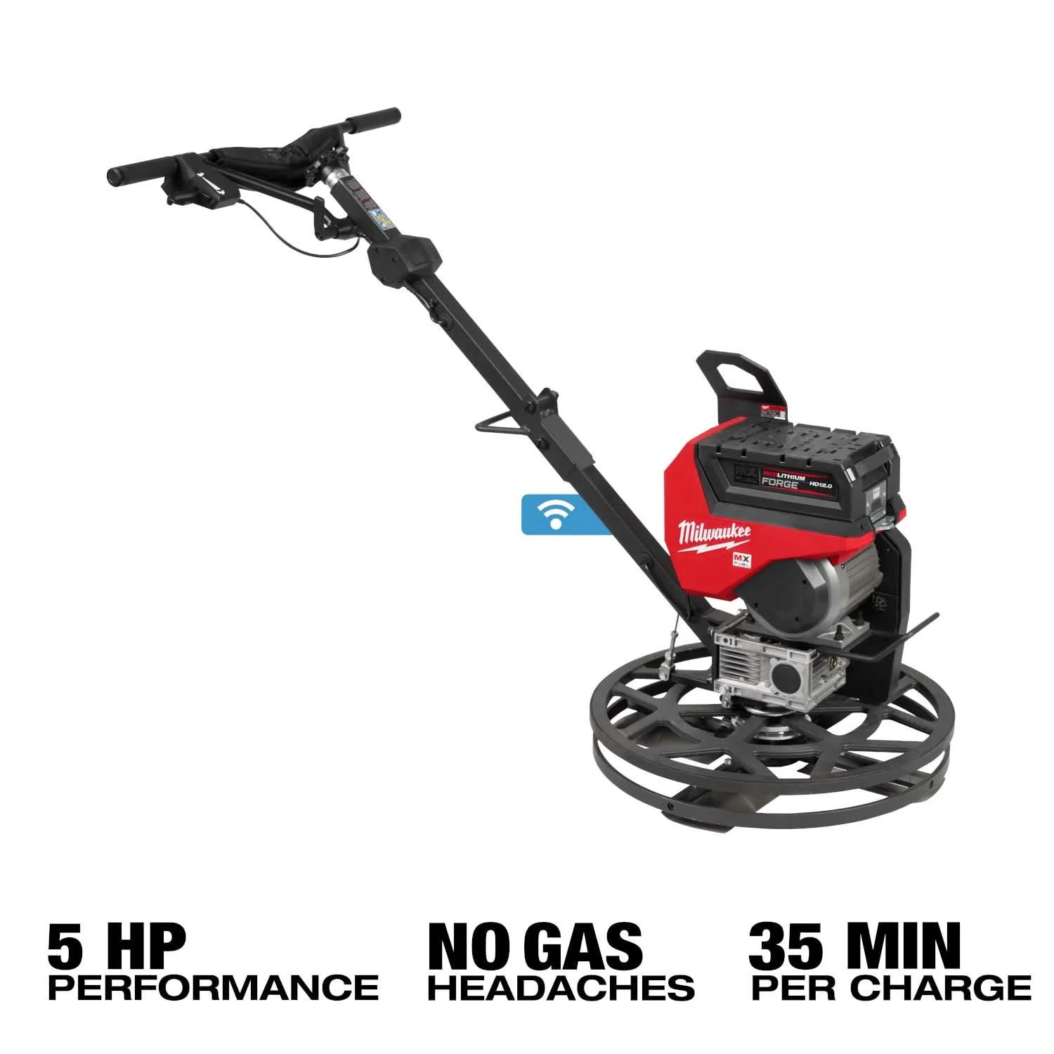 Milwaukee MXF324-2HD MX FUEL 24" Walk-Behind Edging Trowel Kit - Image 3