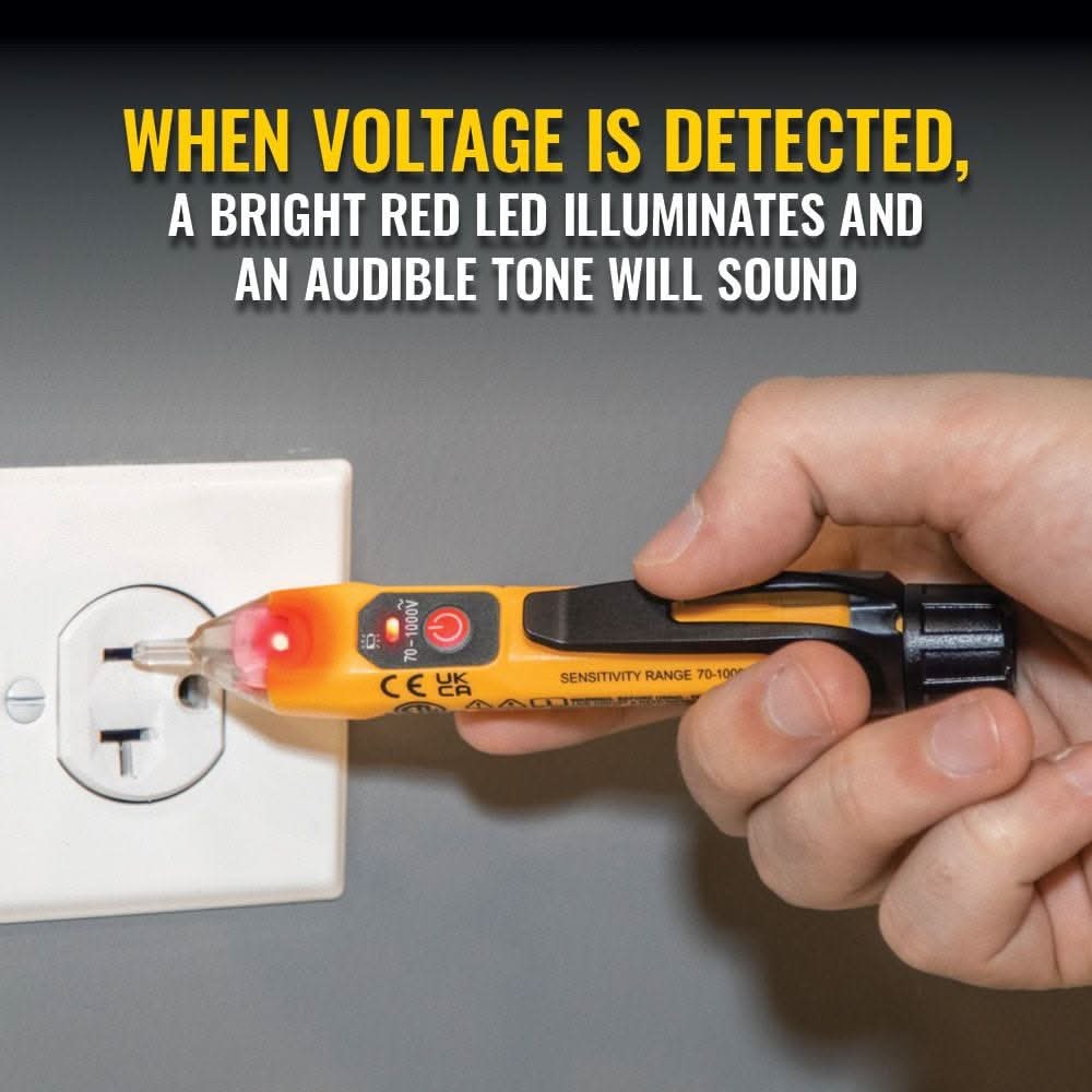 Klein Tools NCVT1XT 70 - 1000V Non-Contact AC Voltage Tester - Image 3