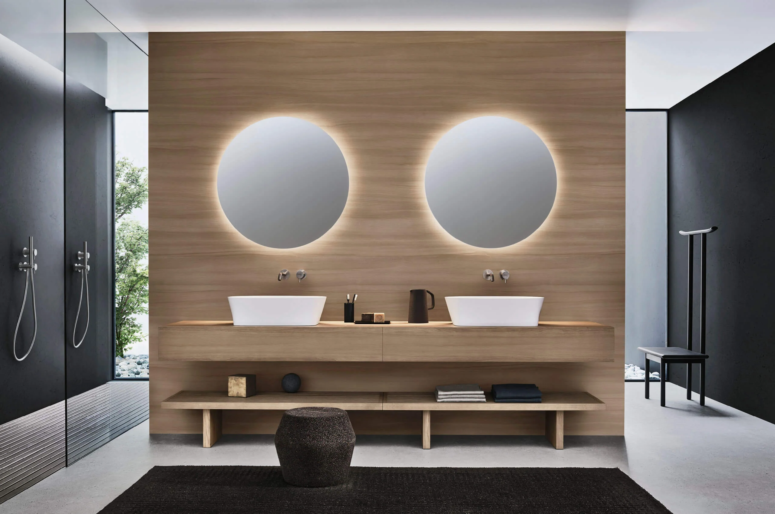 AZUMA 23.01 l washbasin & mirror by NOORTH - Image 2