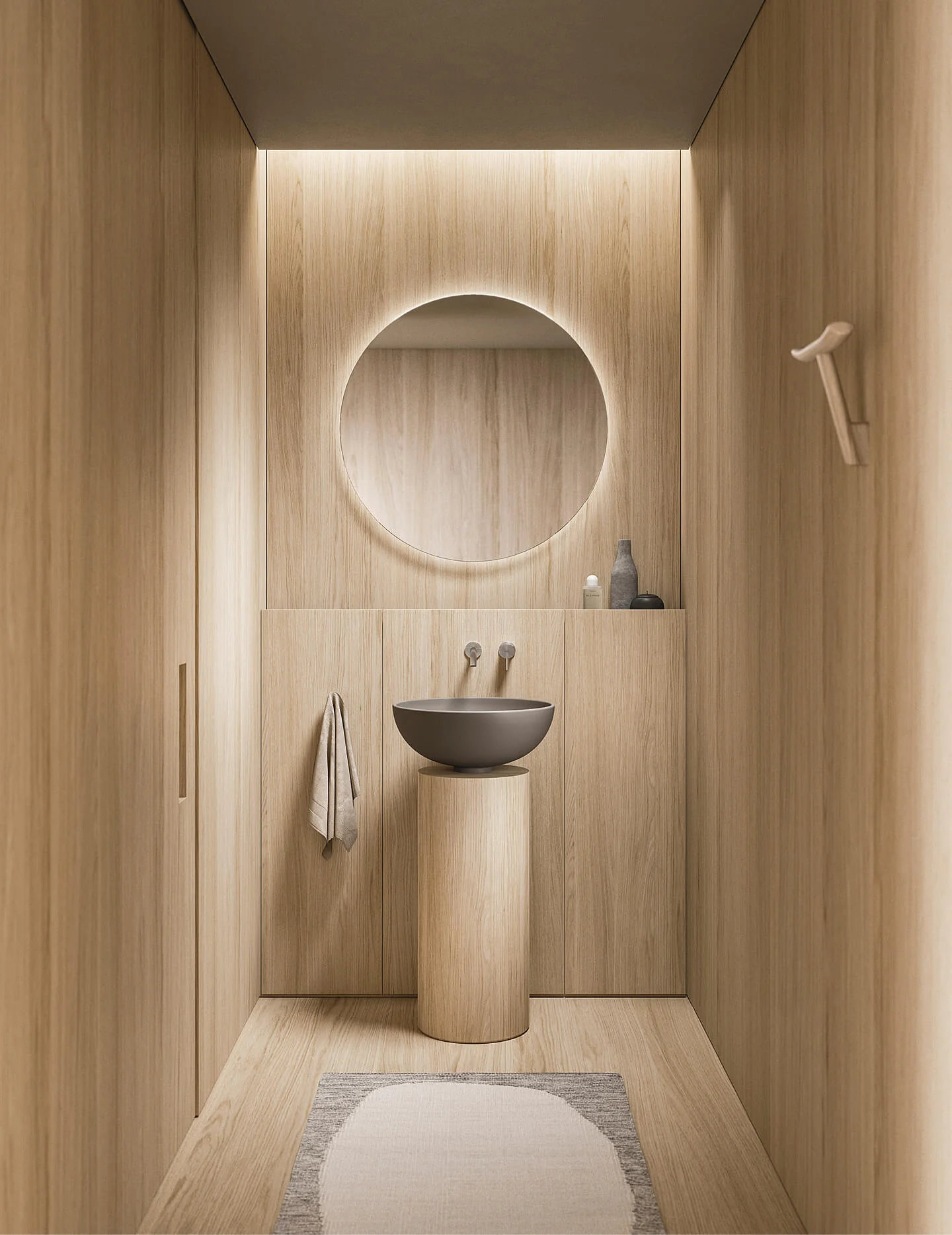 CABA 23.01 l washbasin & mirror by NOORTH - Image 1