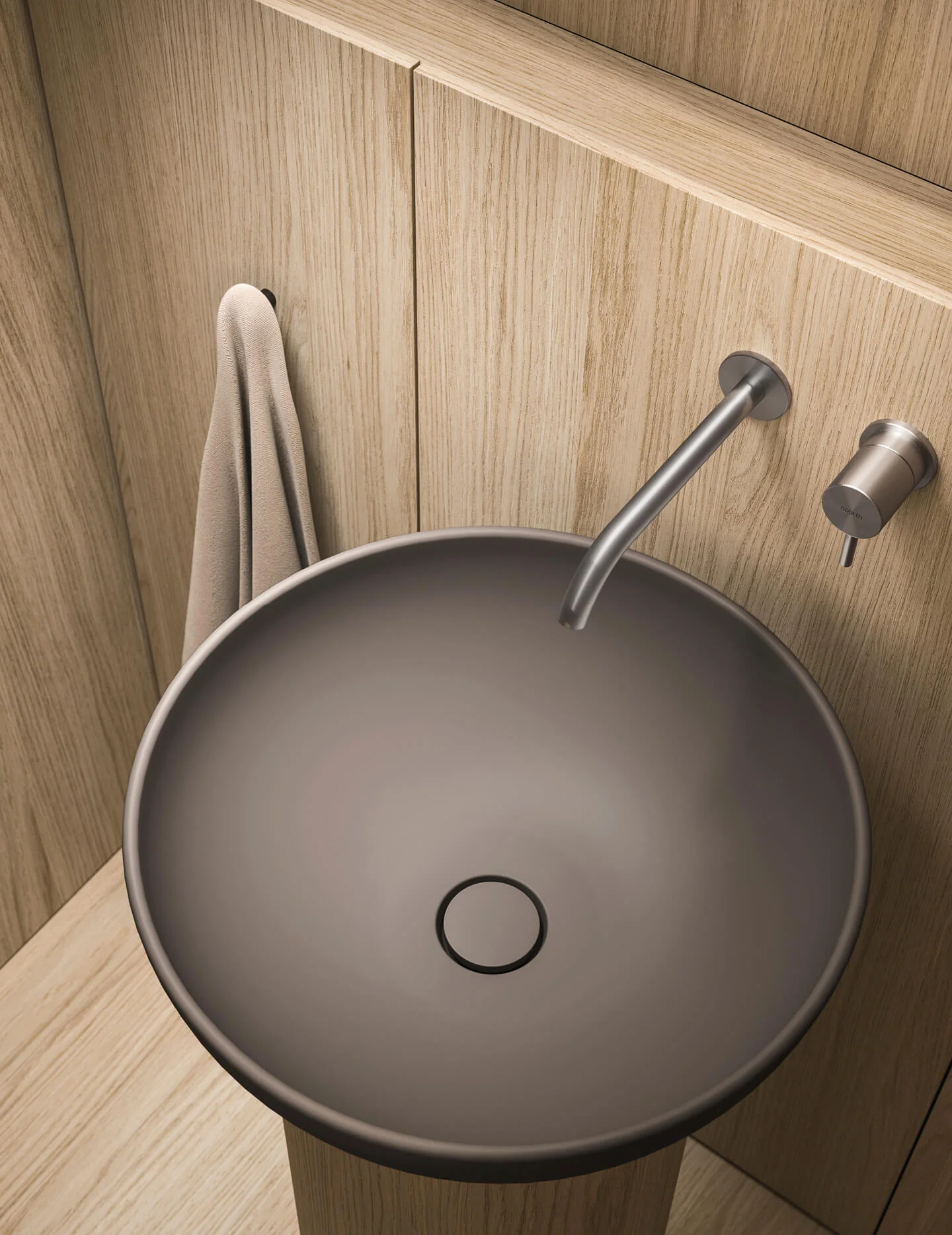 CABA 23.01 l washbasin & mirror by NOORTH - Image 2
