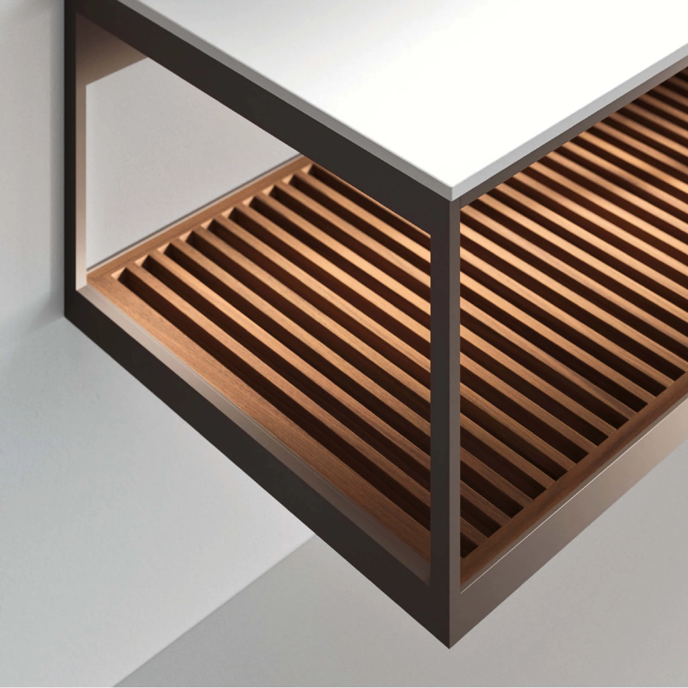 FJORD 19.02 l washbasin & mirror by NOORTH - Image 3
