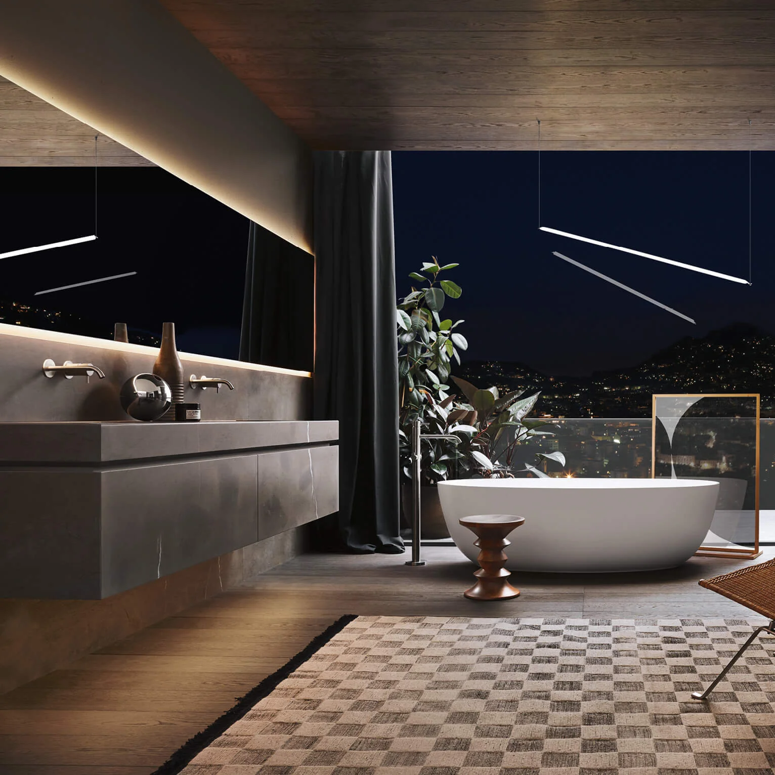 PURO 19.01 l washbasin & bathtub by NOORTH - Image 1