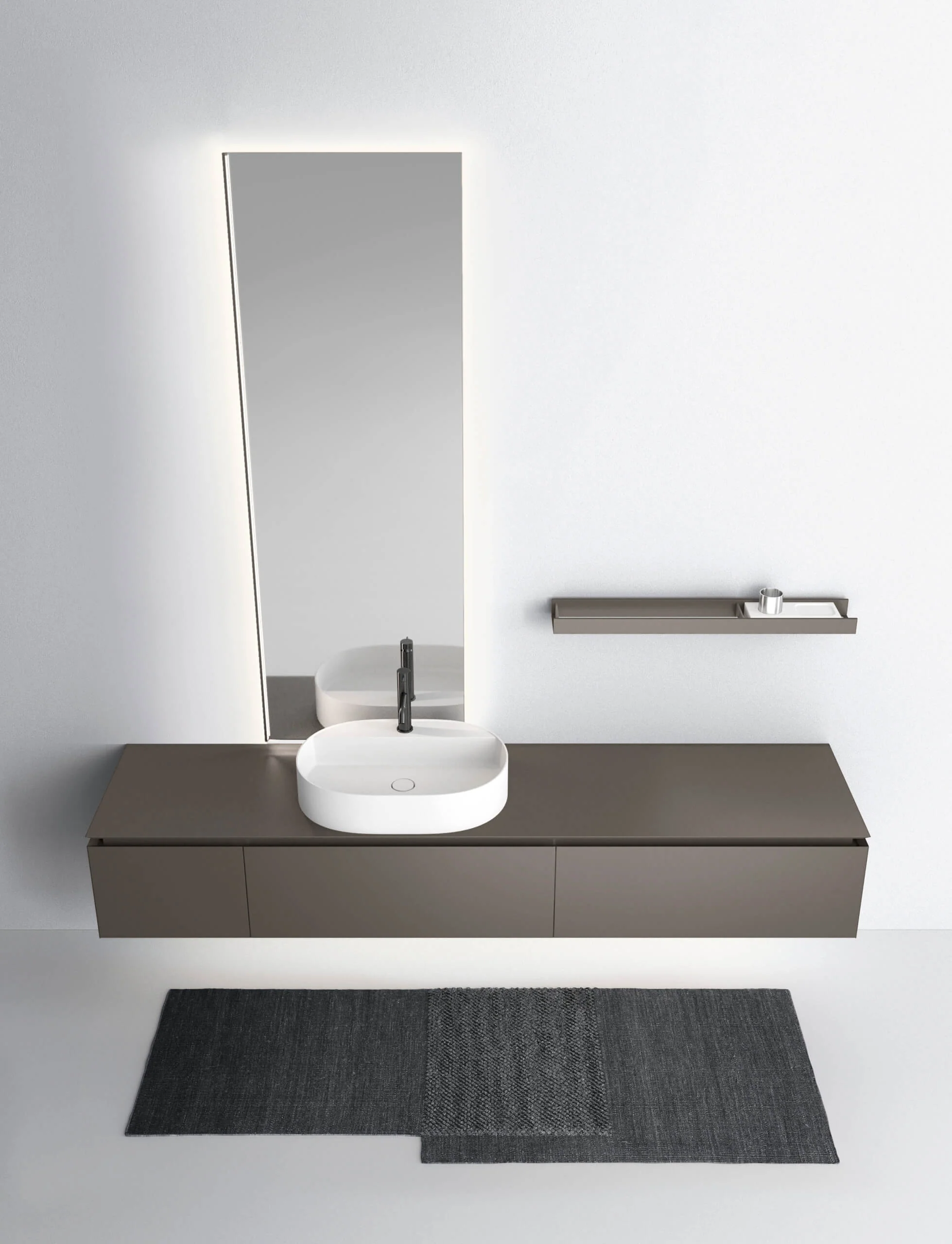 PURO 19.12 l washbasin & mirror by NOORTH - Image 2