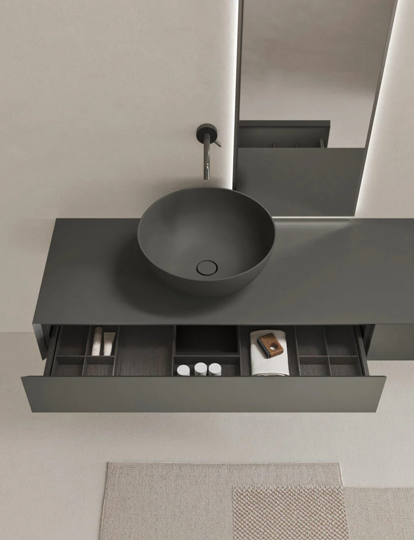 AZUMA 23.02 l washbasin & mirror by NOORTH - Image 2