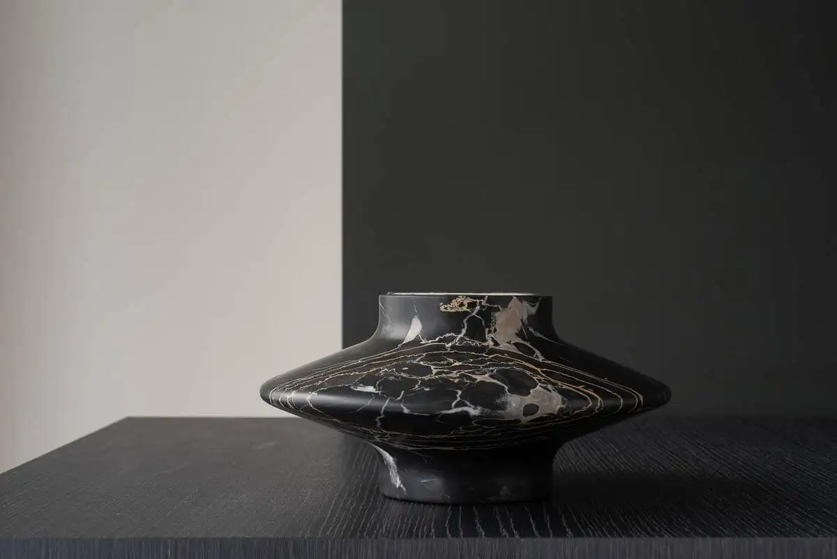 Black Gamma Candleholder by Frederic Saulou - $1,200 - Image 3