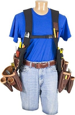 Occidental Leather 2550 SuspendaVest Leather Package - Image 1