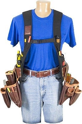 Occidental Leather 2550 SuspendaVest Leather Package - Image 2