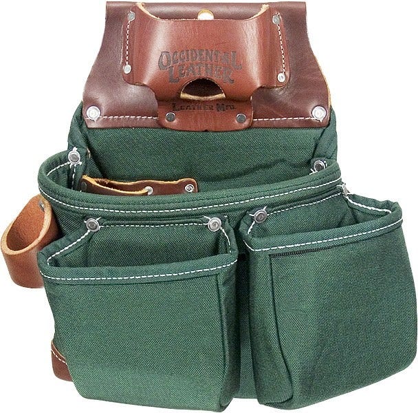 Occidental Leather 8018DB Oxy Lights 3-Pouch Tool Bag - Image 2