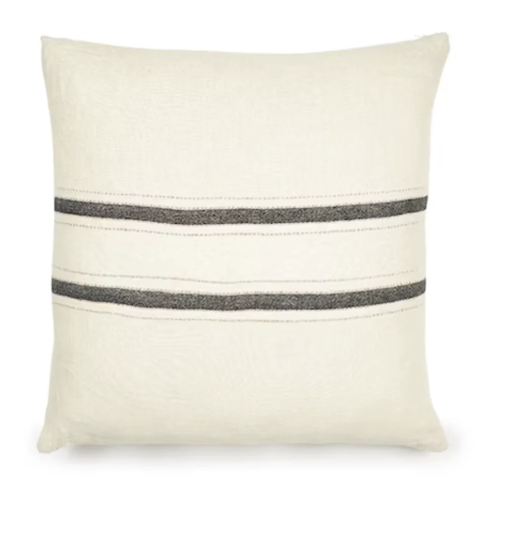 LIBECO | THE PATAGONIAN PILLOW COVER - Multi Stripe | $202.00 - Image 1