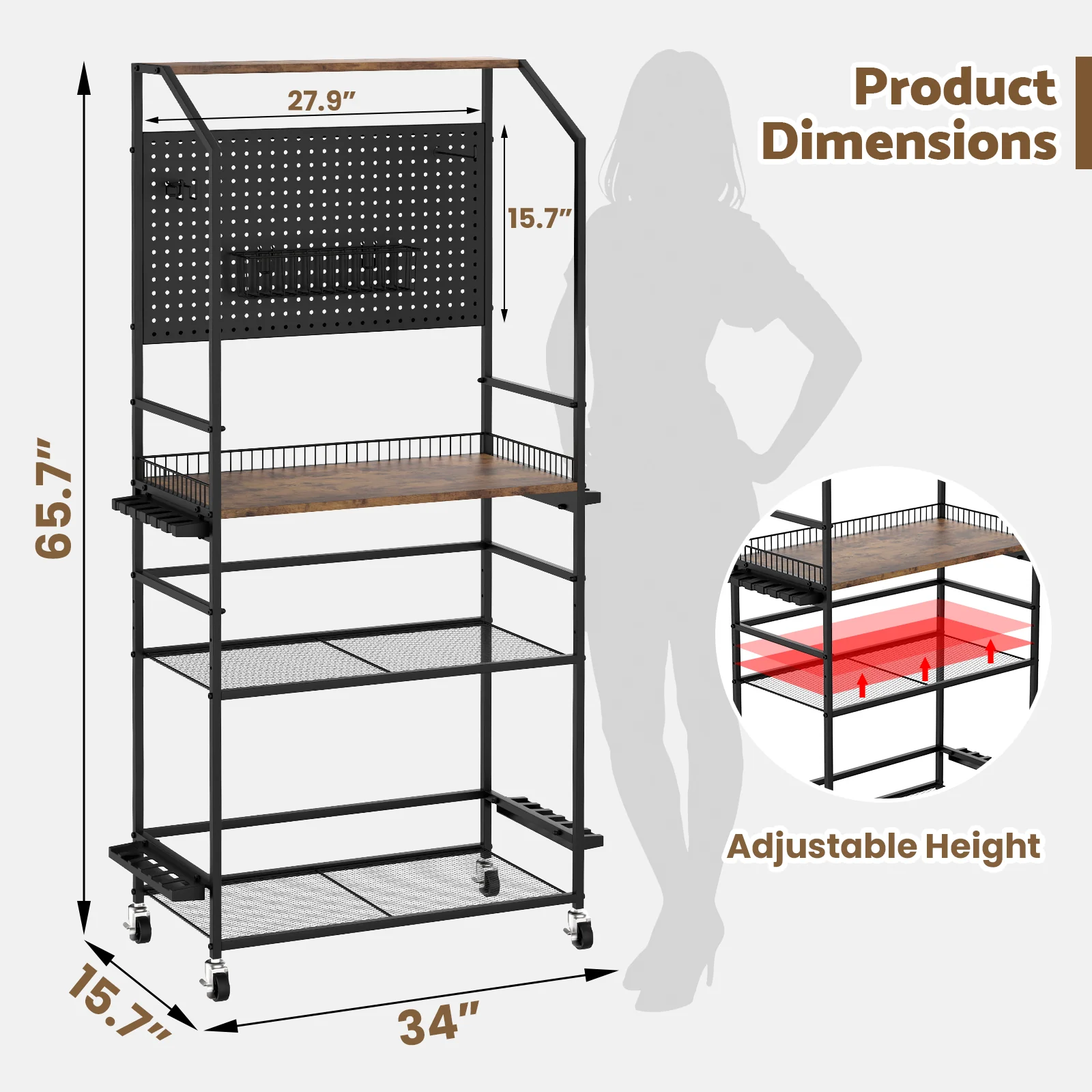 Advwin 4-Tier Heavy Duty Fishing Rod Holders - Image 2