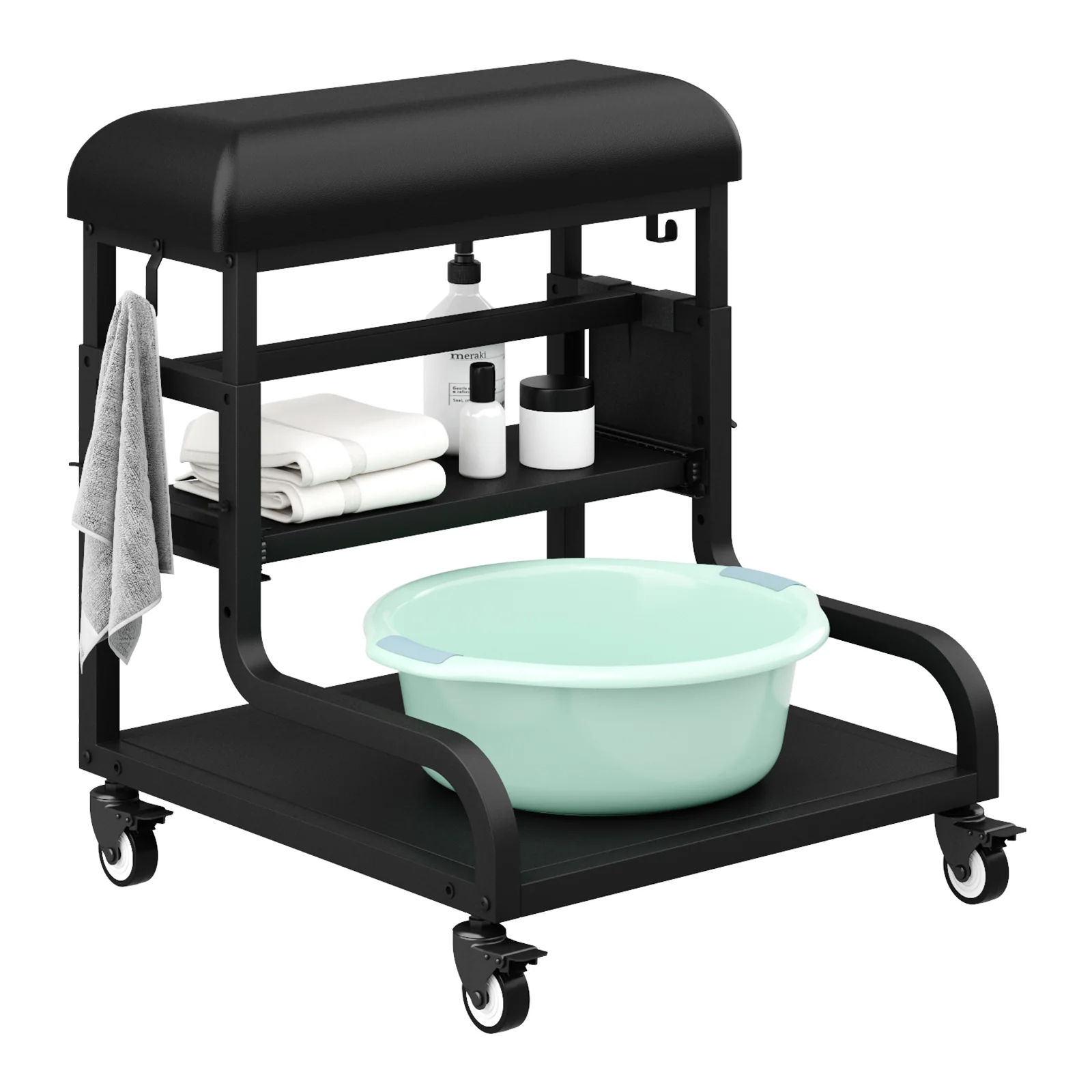 Advwin Pedicure Cart Foot Bath Trolley - Image 1