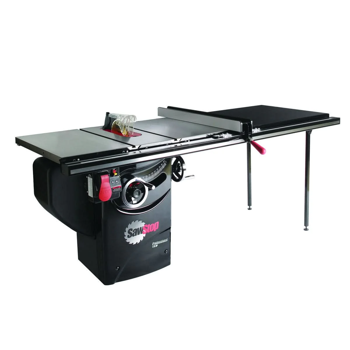 SawStop PCS175-TGP252 110V Single Phase 1.75-HP 14-Amp 10" Professional Cabinet Saw with 52" Professional Series T-Glide Fence System - Image 1