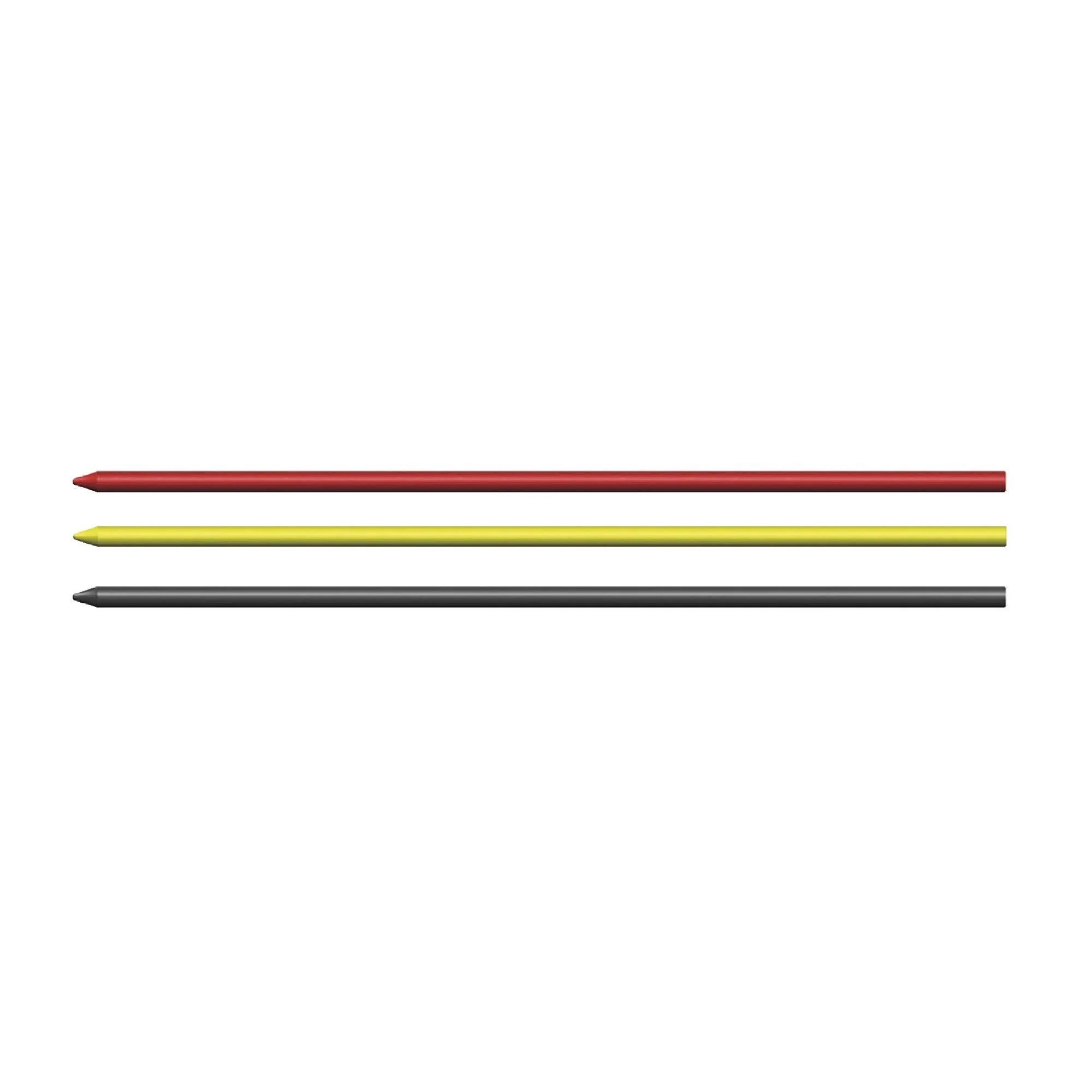 Pica 4020/SB Red, Yellow and Graphite Pencil Lead Refills, 8-Pack - Image 3