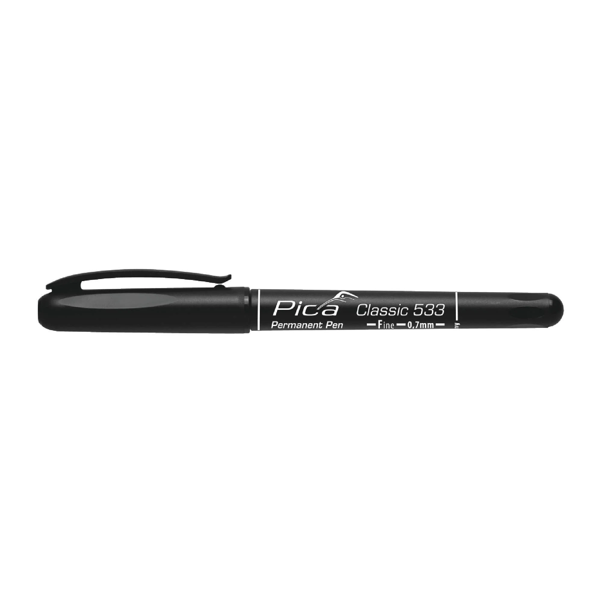 Pica 533/46 Black Permanent Marker, 1-Pack - Image 1