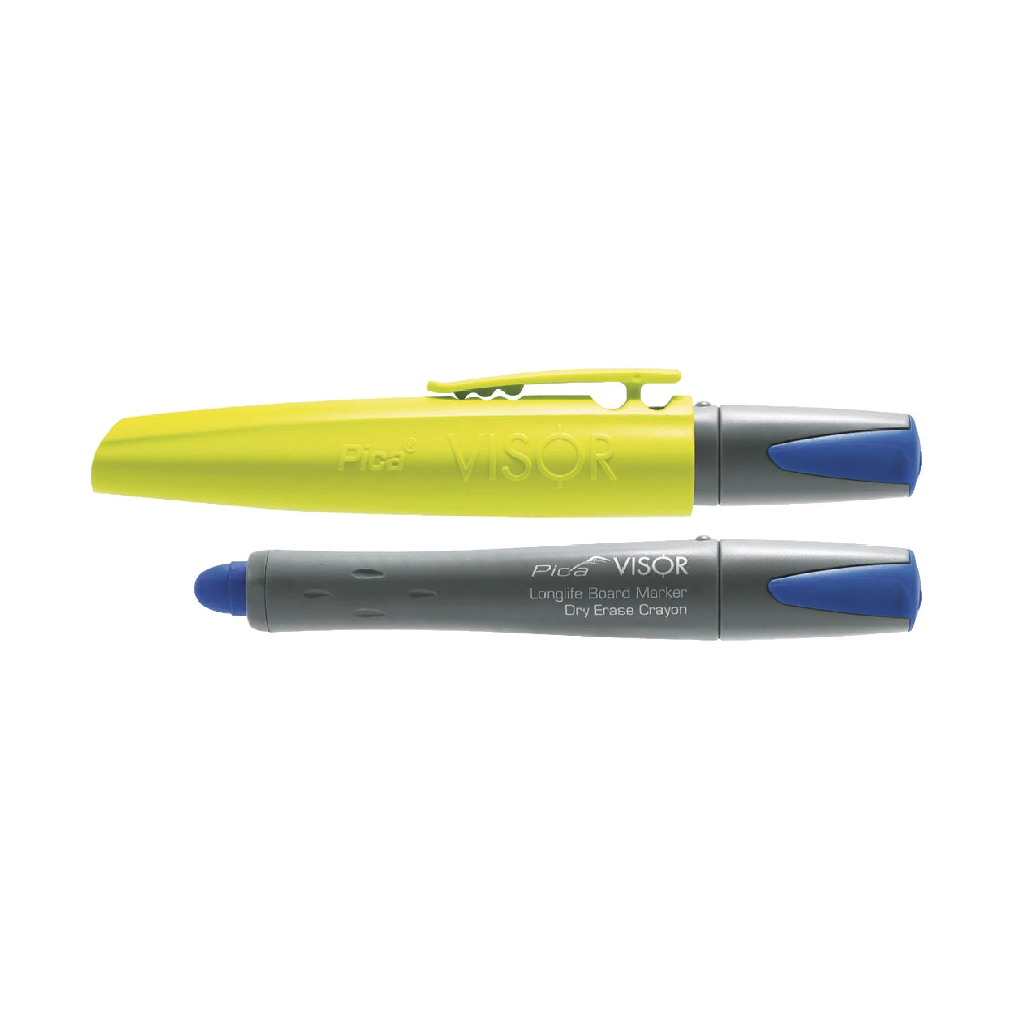 Pica 900/41 Blue Board Marker w/ Quiver Holder, 1-Pack - Image 1