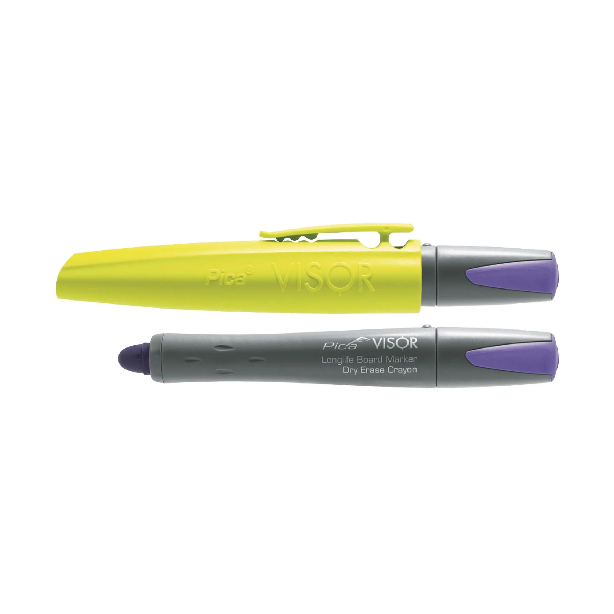 Pica 900/58 Purple Board Marker w/ Quiver Holder, 1-Pack - Image 1