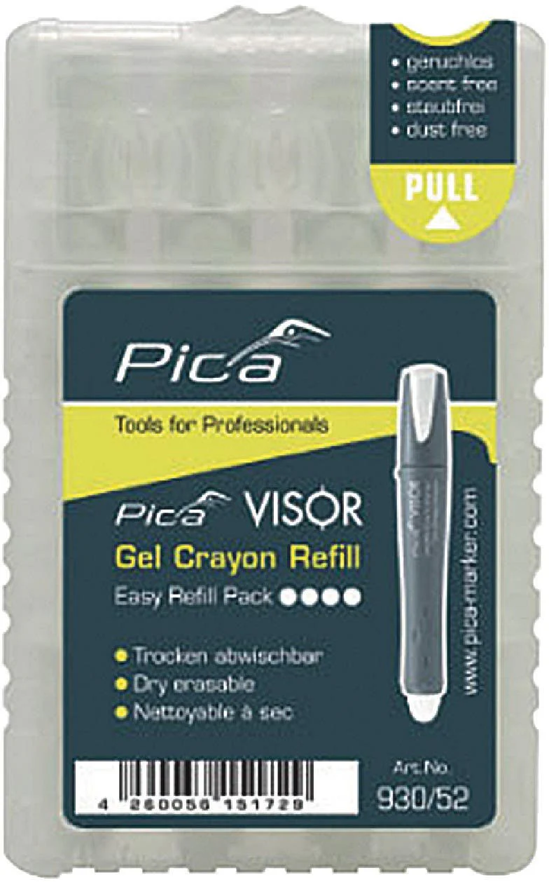 Pica 930/52 White Dry Erase Refill, 4-Pack - Image 1