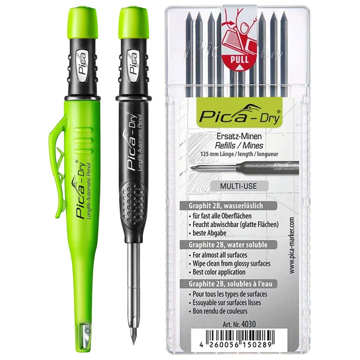 Pica Dry 3030 Pencil + 2020 Pica Powder with Refills - Image 2