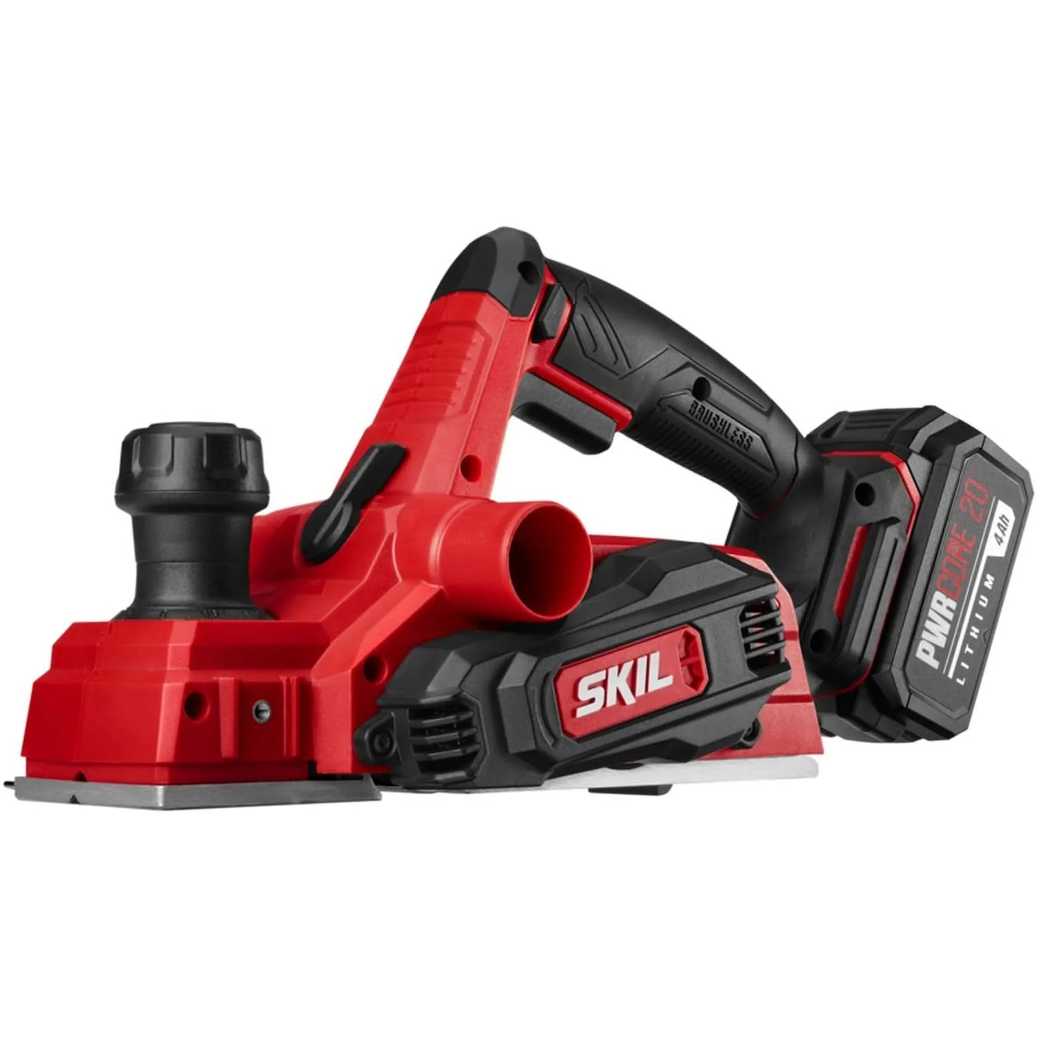SKIL PL5938-1A PWRCore 20 Brushless 20V 3-1/4″ Planer Kit with 4.0Ah Battery and PWR JUMP Charger