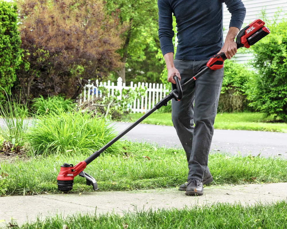 SKIL PLT1500C-10 PWR CORE 40 Brushless 40V 16 In. Power Head String Trimmer Kit - Image 3