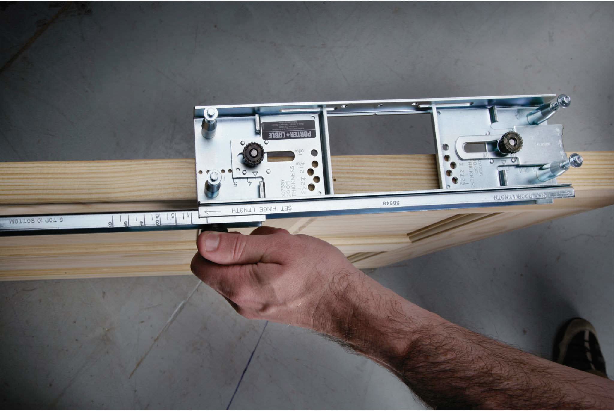 Porter Cable 59381 Hinge Butt Template Kit - Image 2