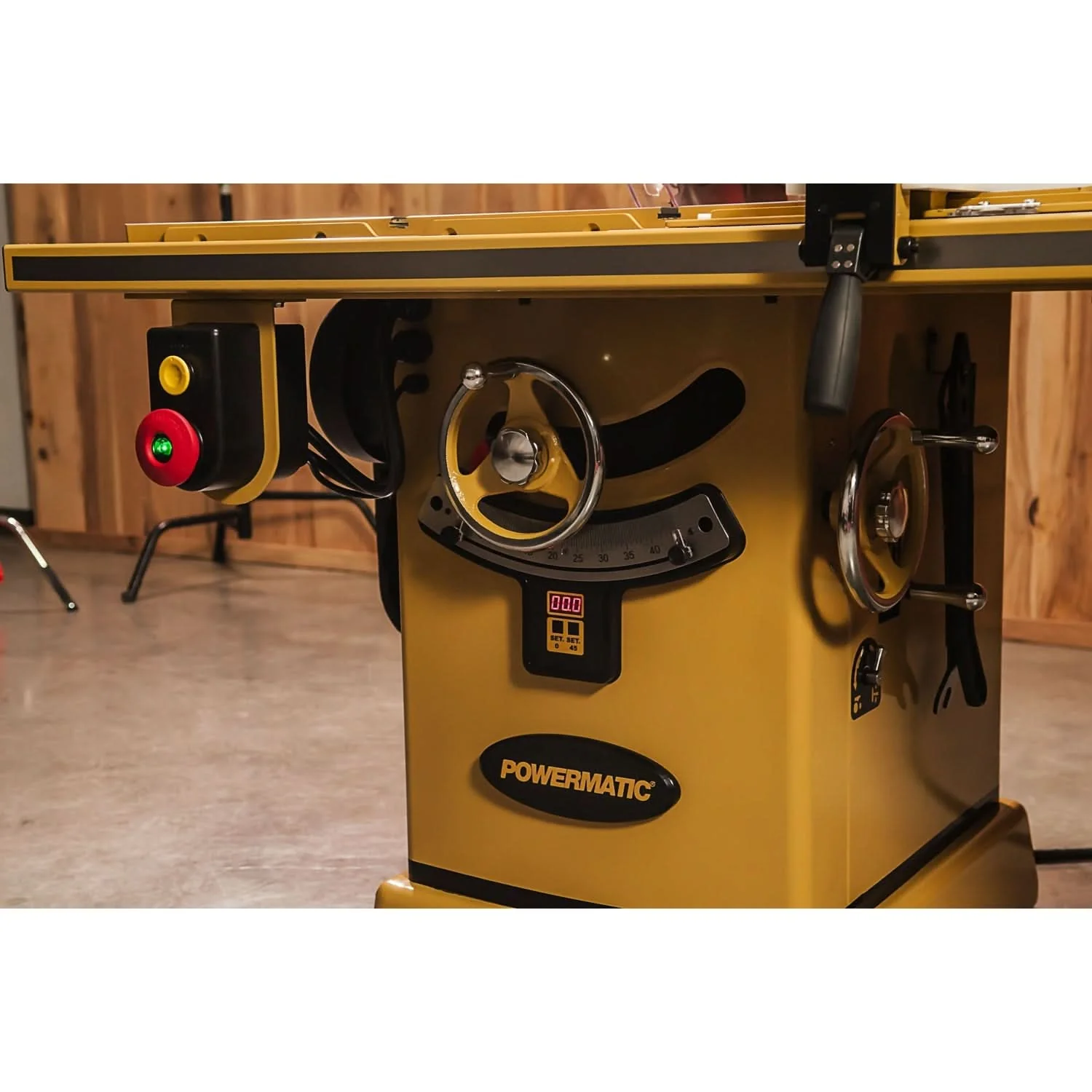 Powermatic PM25350K 2000B table saw - 5HP 3PH 230/460V 50" RIP w/Accu-Fence - Image 2