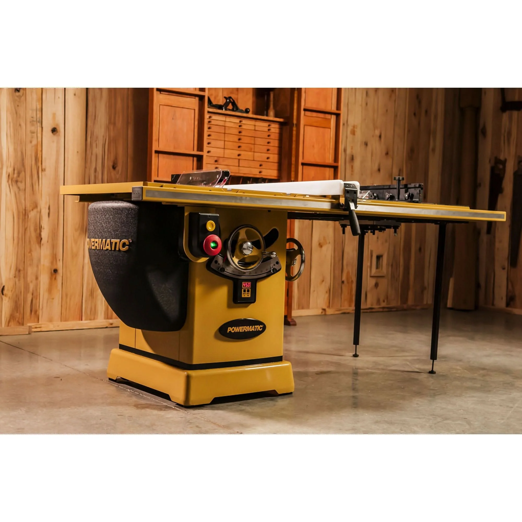 Powermatic PM25350RK 2000B table saw - 5HP 3PH 230/460V 50" RIP w/Accu-Fence & Router Lift - Image 3
