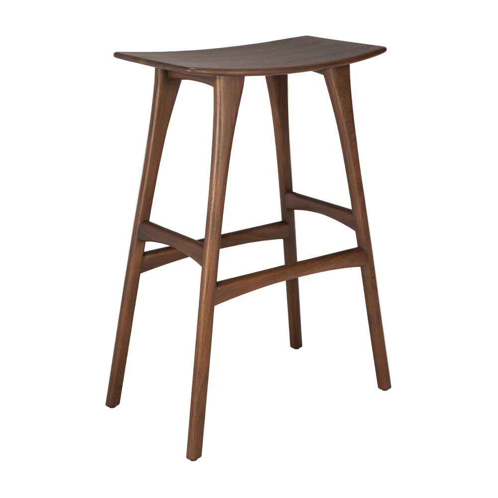 ETHNICRAFT OSSO BAR STOOL – TEAK BROWN | 9.00