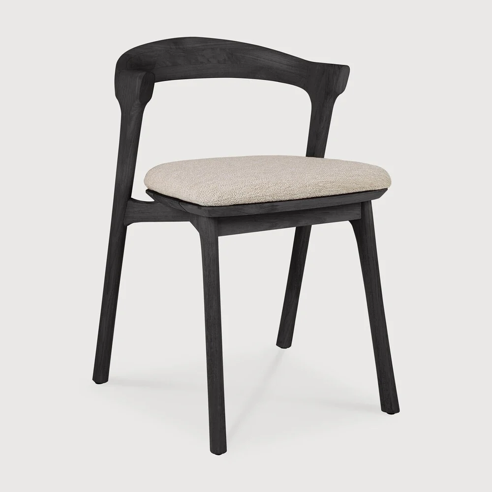 ETHNICRAFT BOK OUTDOOR DINING CHAIR - TEAK BLACK | $1,059.00 - $1.158.00 - Image 2
