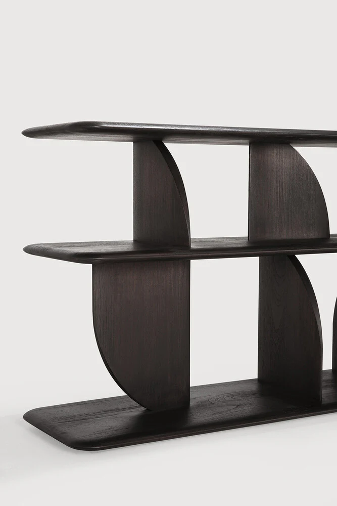 ETHNICRAFT GEOMETRIC SOFA CONSOLE - TEAK DARK BROWN | $2,849.00 - Image 2