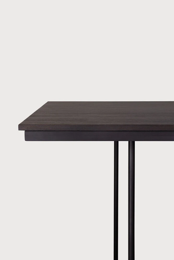 ETHNICRAFT TACET DINING TABLE - TEAK DARK BROWN | $3,639.00 - Image 3