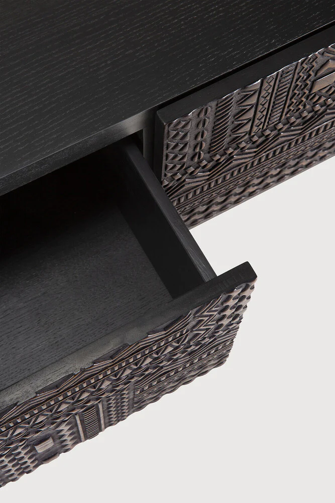 ETHNICRAFT TABWA TV CUPBOARD - TEAK OFF BLACK | $2,829.00 - $3,709.00 - Image 3